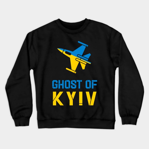 Ghost Of Kyiv I Believe in The Ghost Kyiv Crewneck Sweatshirt by RickandMorty